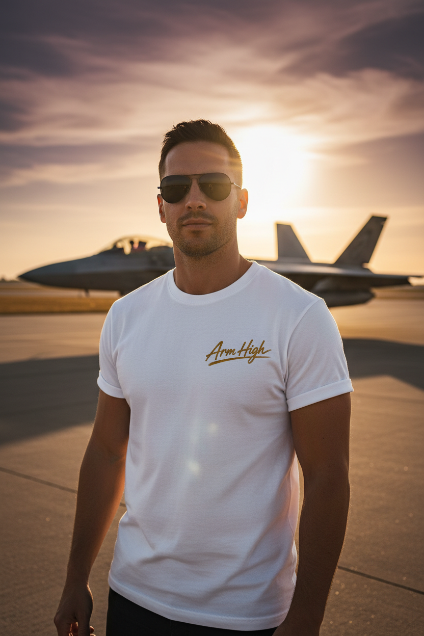 Air Force Tee - Top Gun sin chaqueta