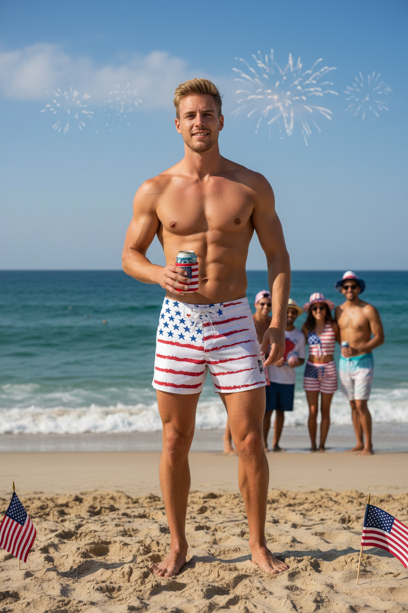 Board Shorts – Playa con producto
