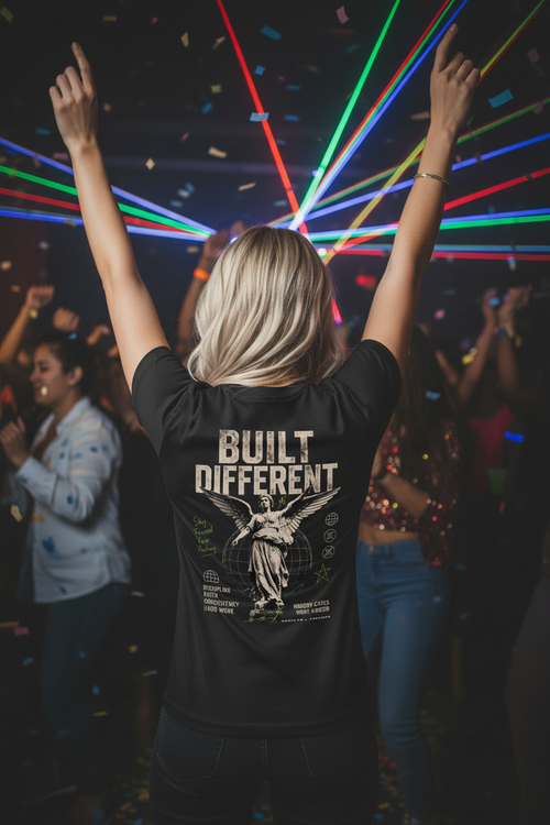 Built Different — Espalda en Fiesta