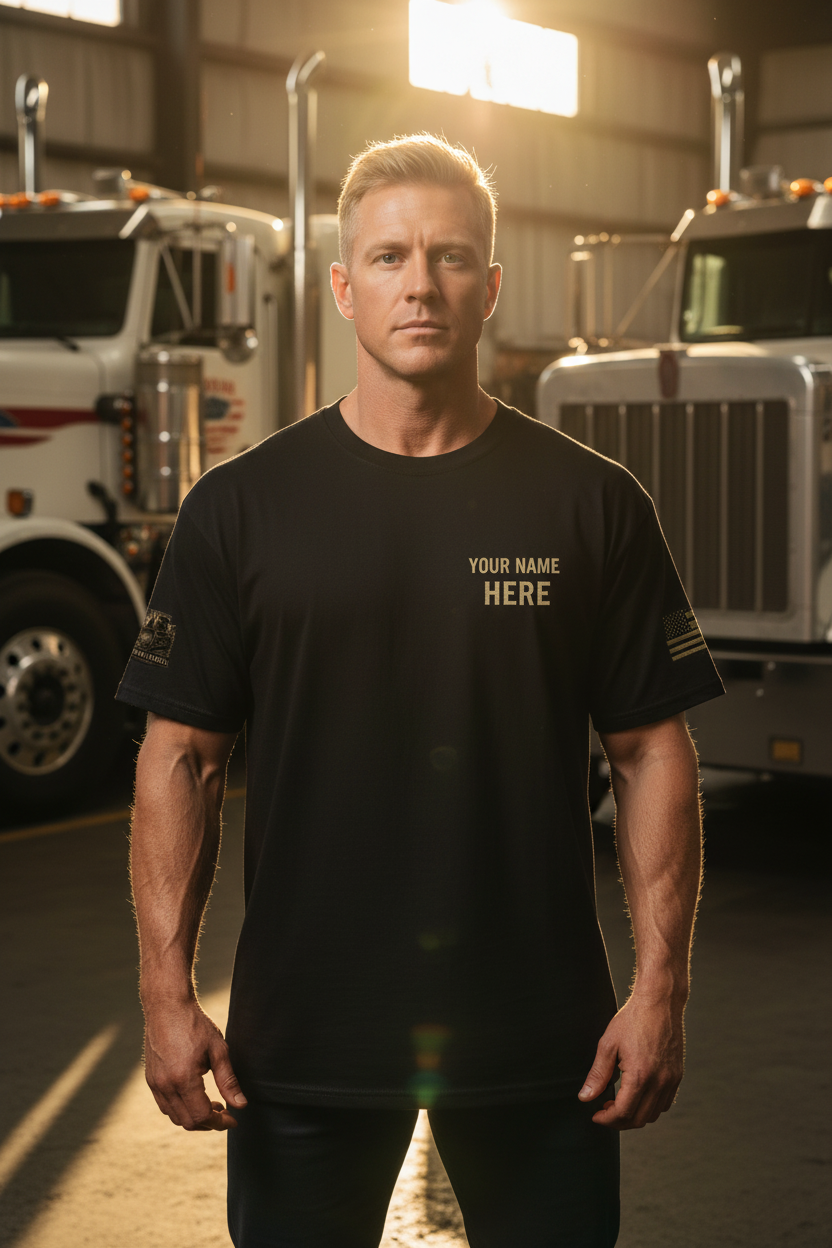 Diesel Tee - Front Customizable Text