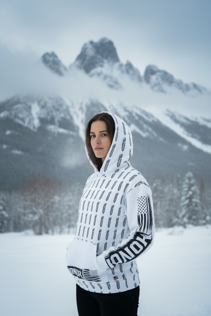 Hoodie HONOR - Paisaje Frío