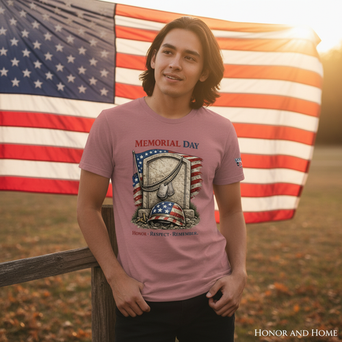 American Fitted Tee lifestyle patriotic