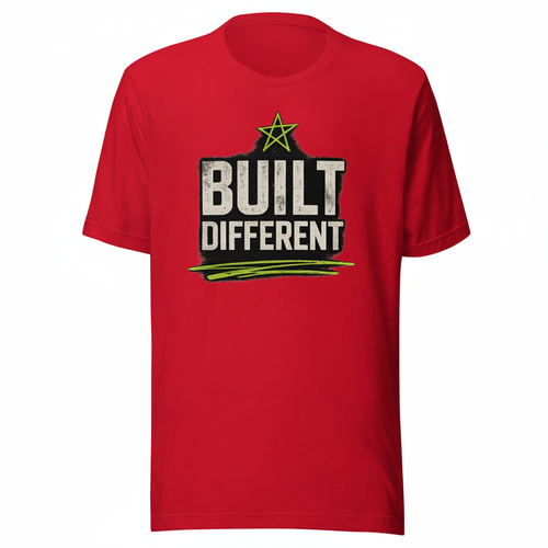 Playera Roja - Sin texto "text her"