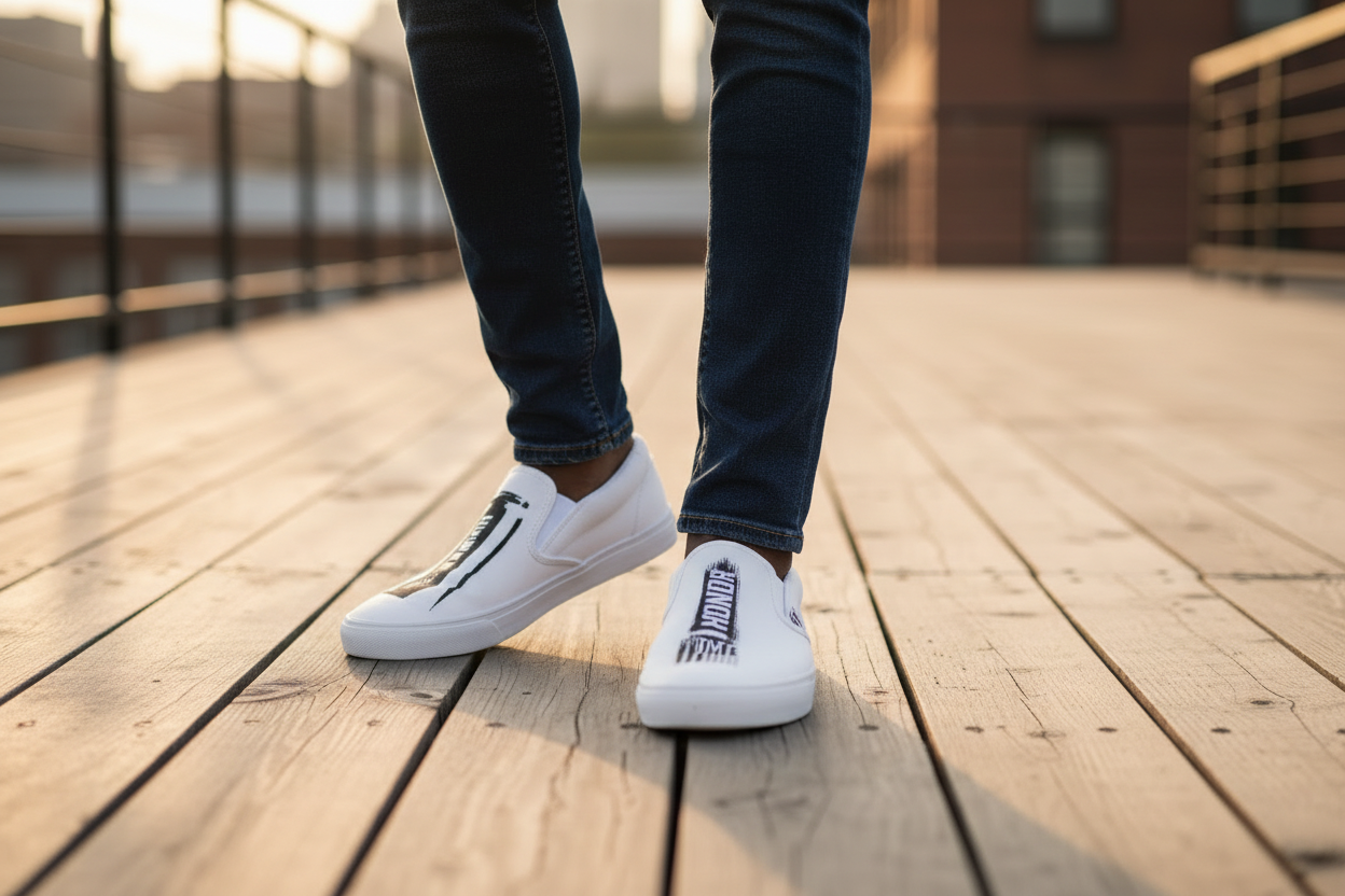 Slip-On close-up Honor and Home